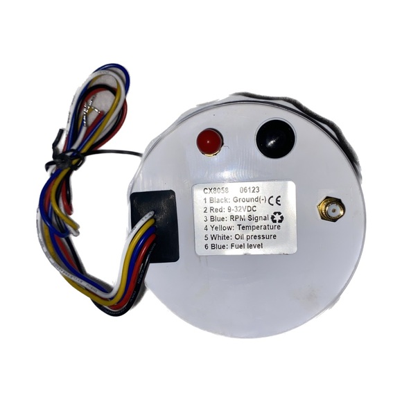 6 in 1 Multifunction Digital GPS Speedometer Gauge 85mm Model CX8058 - Picture 4 of 4